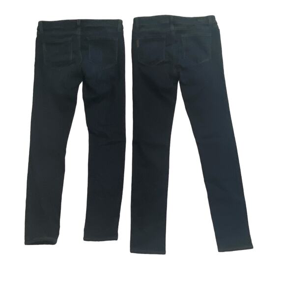 PAIGE Woman’s Size 28 And 29 Jeans Lot Of Two Dark Wash Low Rise Jeans - Picture 8 of 8